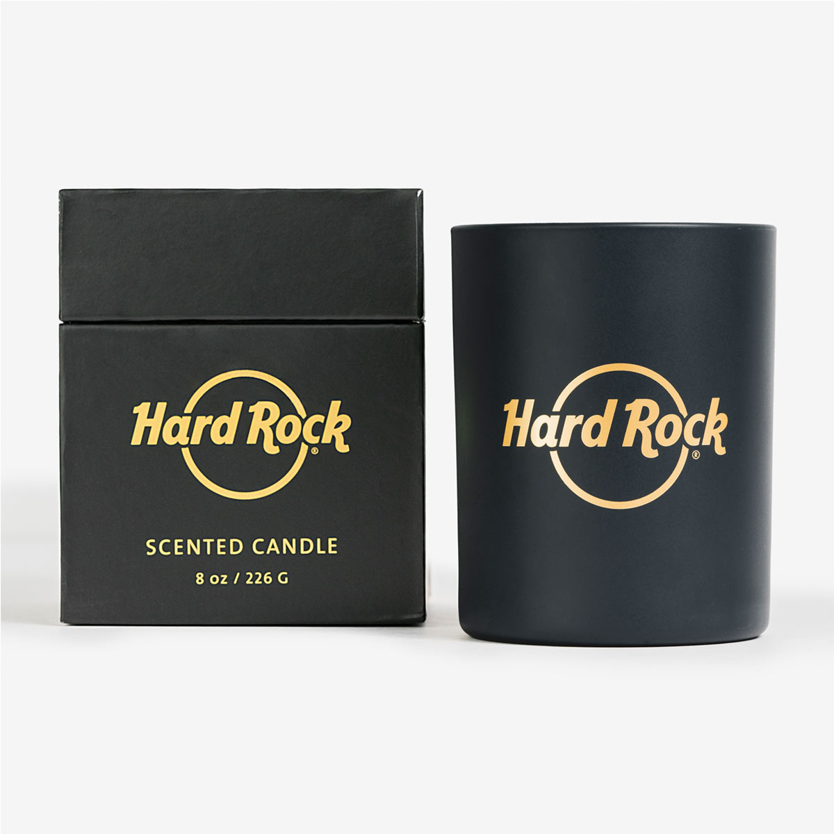 Hard Rock Gold Foil Logo Candle 8oz image number 5