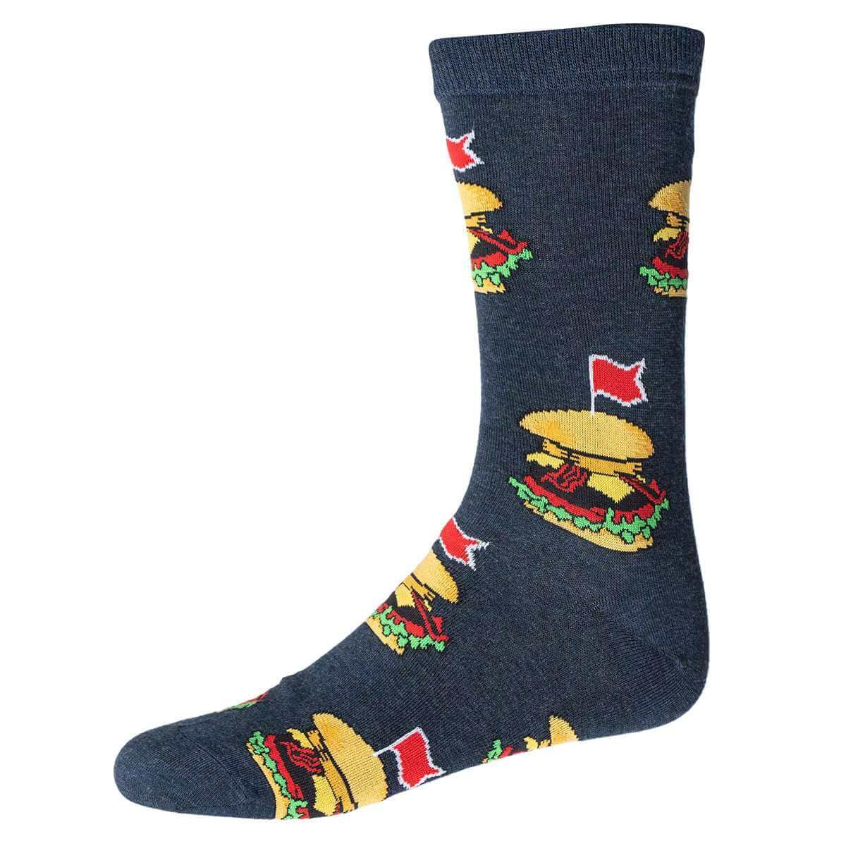 Adult Legendary Repeat Burger Socks image number 5