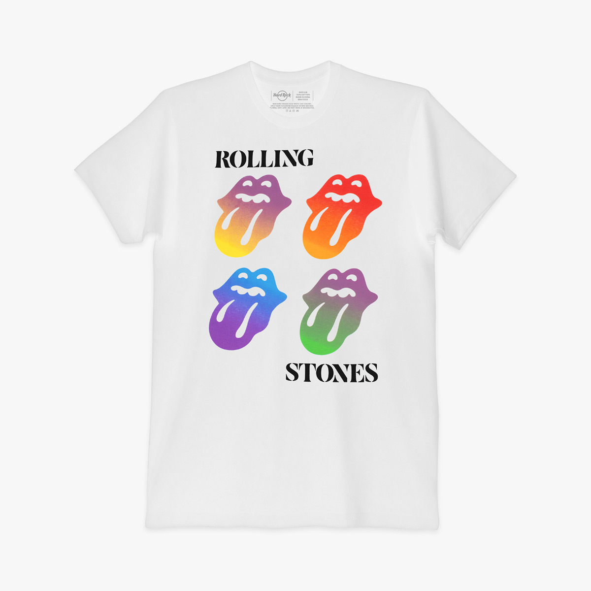Rolling Stones Shortsleeve T-Shirt in White image number 2