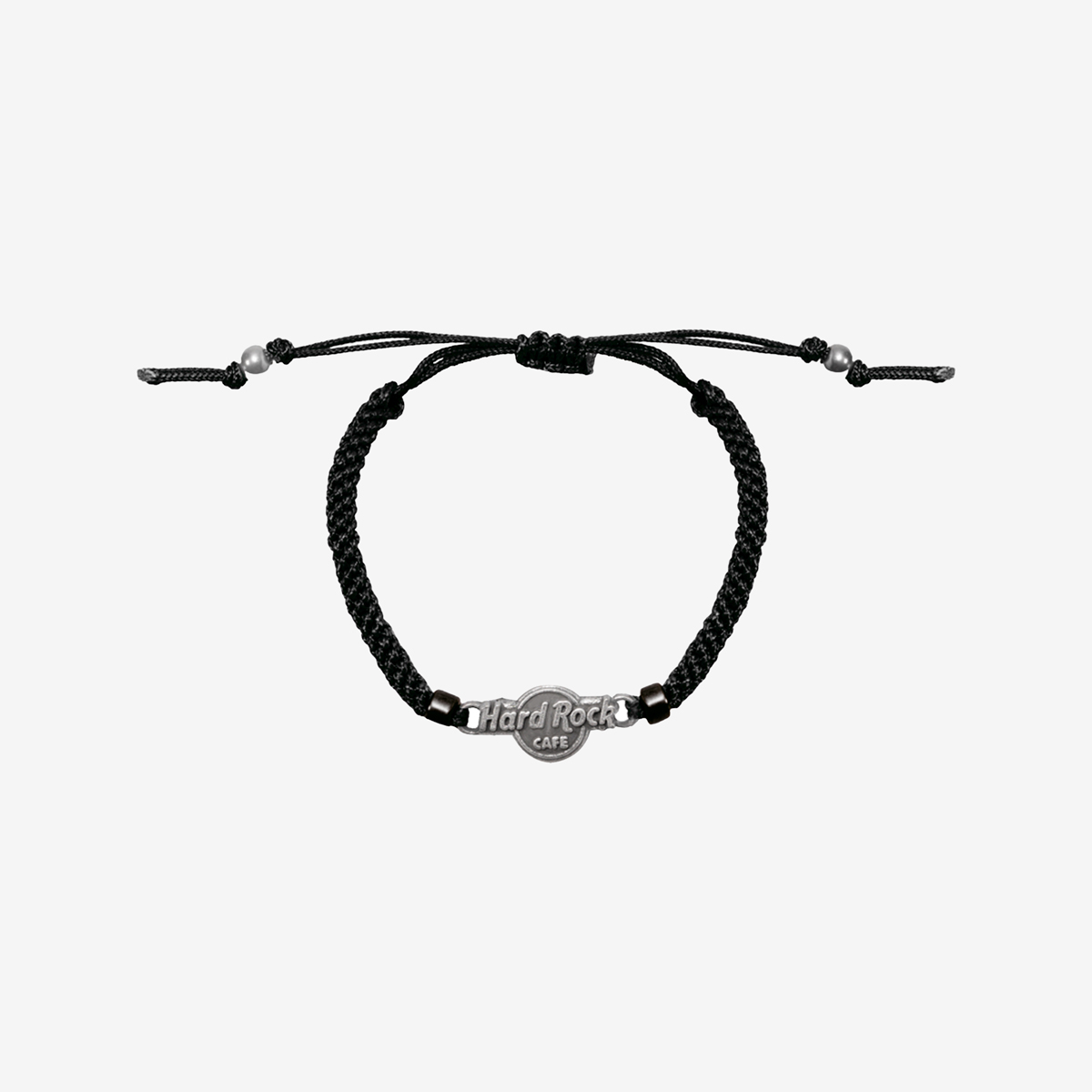 Black Braided Friendship Bracelet image number 1