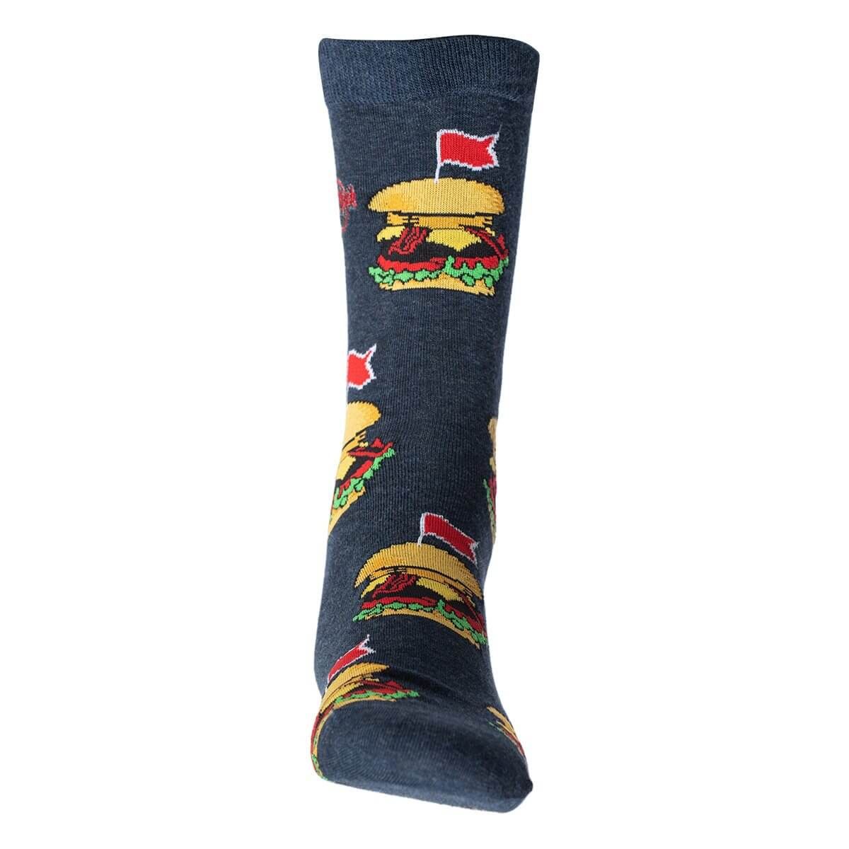 Adult Legendary Repeat Burger Socks image number 6