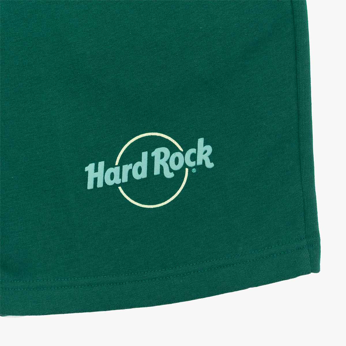 Hard Rock Pop of Color Mid Length Shorts in Green image number 3