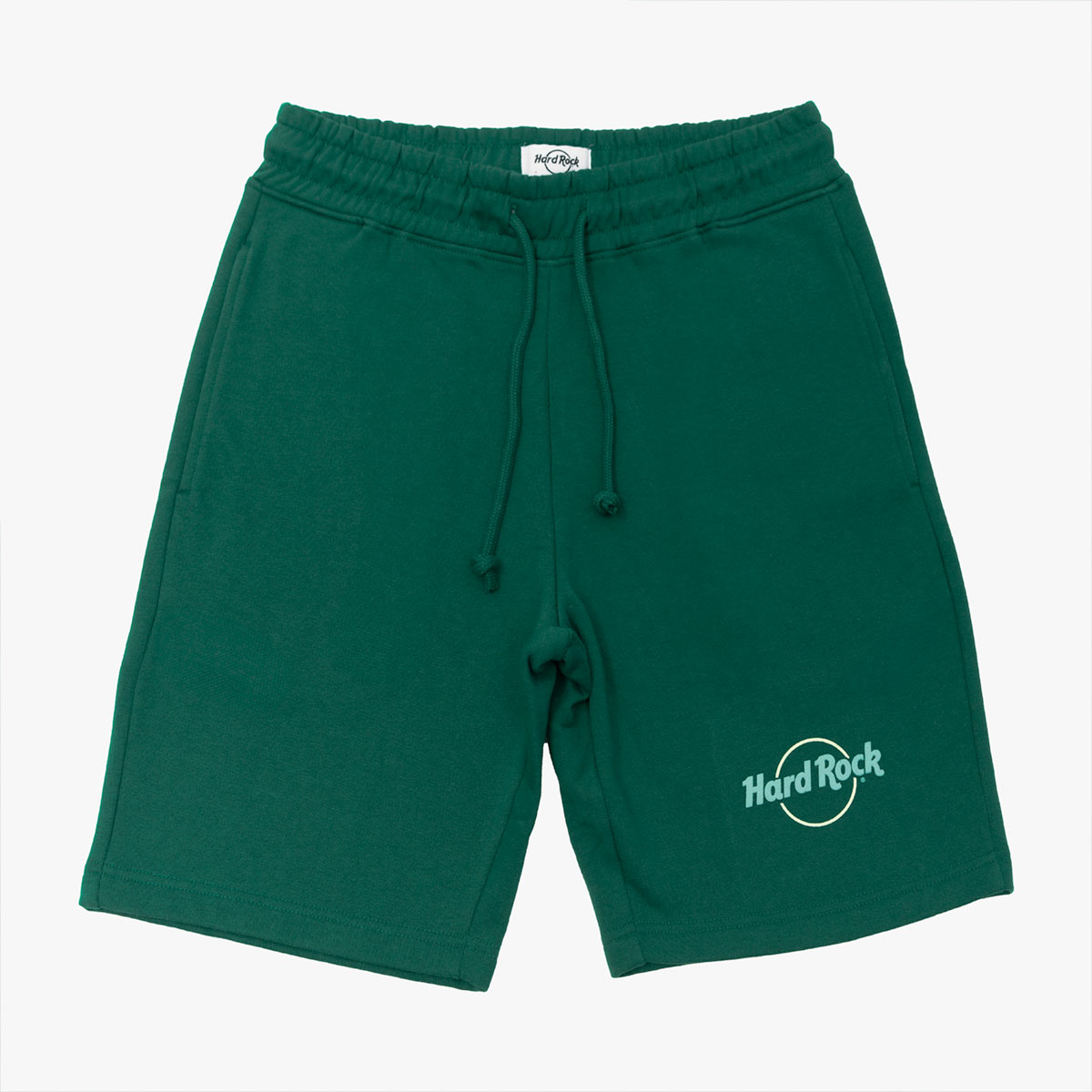 Hard Rock Pop of Color Mid Length Shorts in Green image number 1