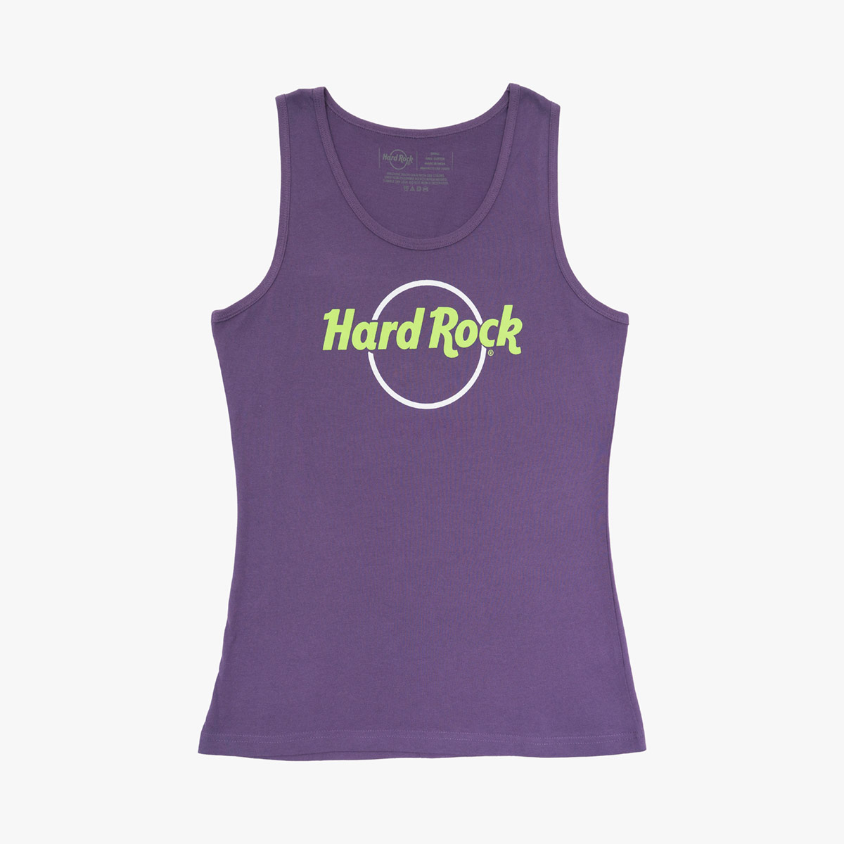 Ladies Fit Pop of Color Tank in Grape Compote image number 2