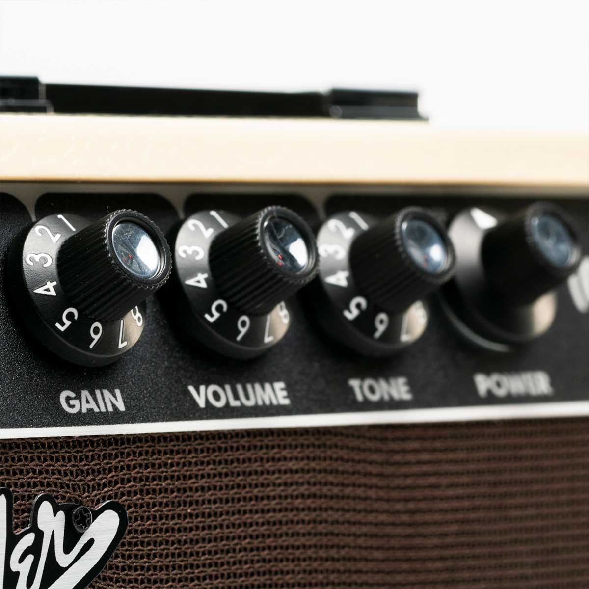 Fender x Hard Rock Blonde Mini '65 Twin Amp image number 5